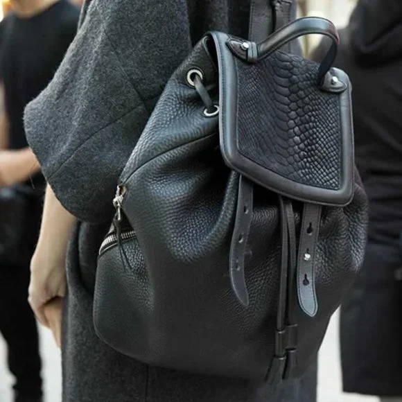 Mackage Tanner backpack Mackage Black Quilted Tanner Backpack, $350 | SSENSE | Lookastic main image 2